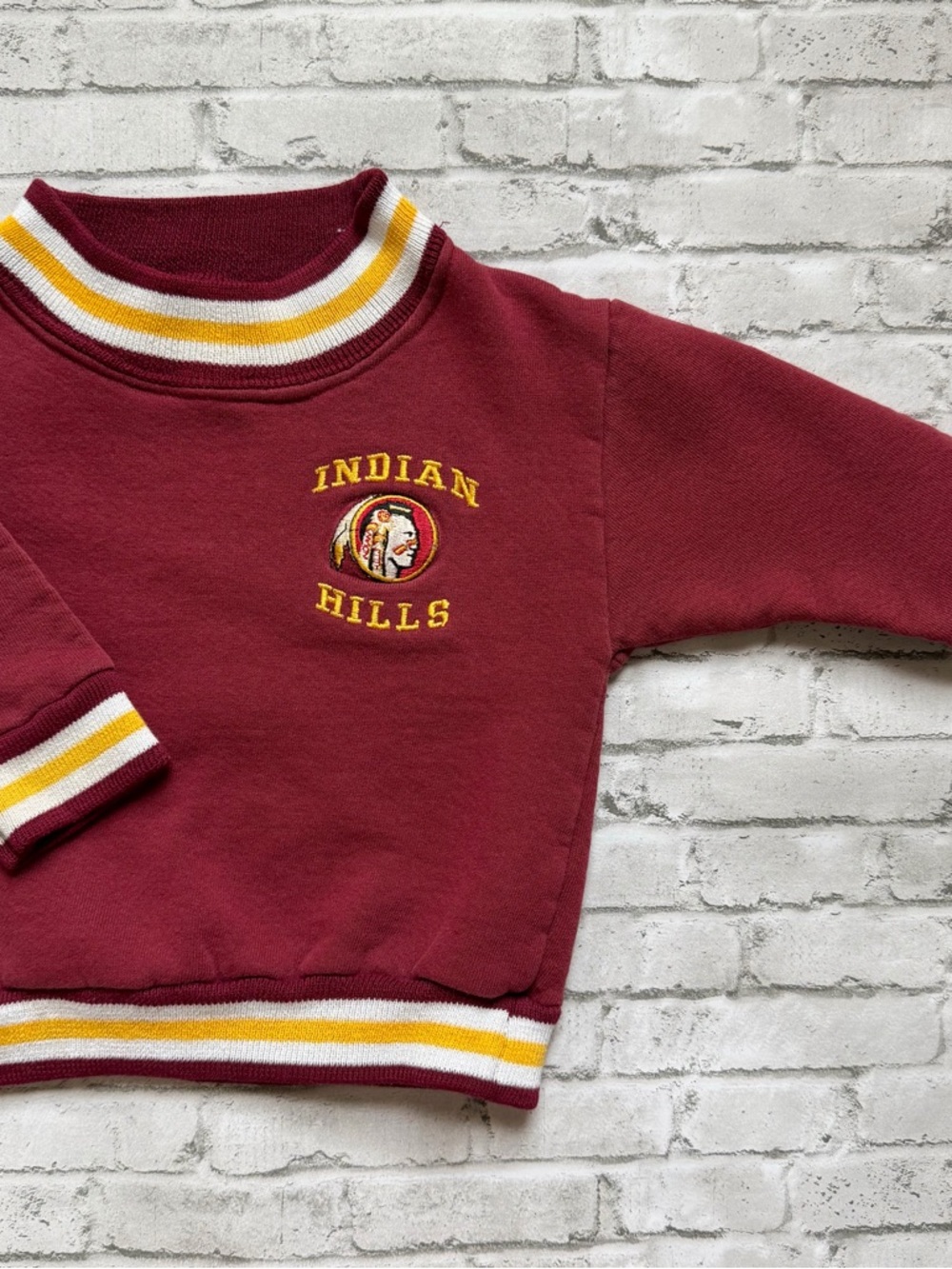 Vintage Indian Hills - Redskins Baby Sweatshirt
